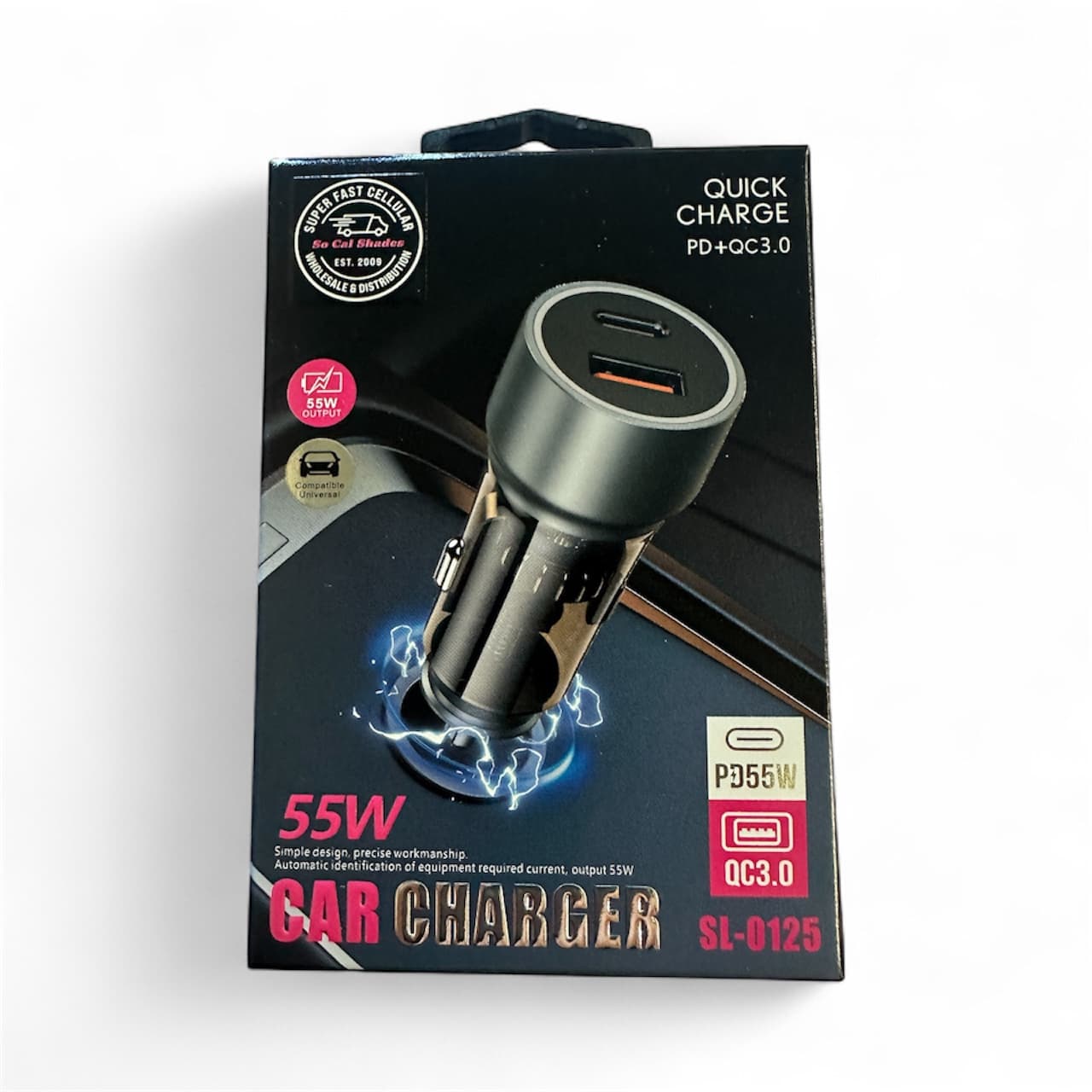 Dual Car Charger  Super Fast